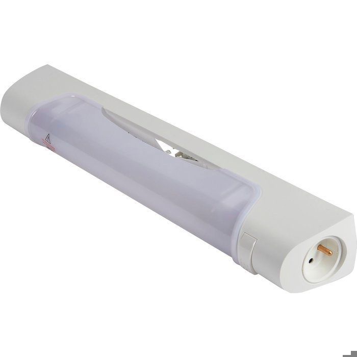 Aplique de pared prismático estándar Legrand Sarlam - Lámpara de linóleo - Enchufe 2P+E - Para baños y apartamentos