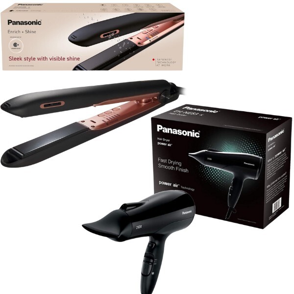 Uscător de păr Panasonic EH-NE83 și placă de îndreptat părul EH-HS99