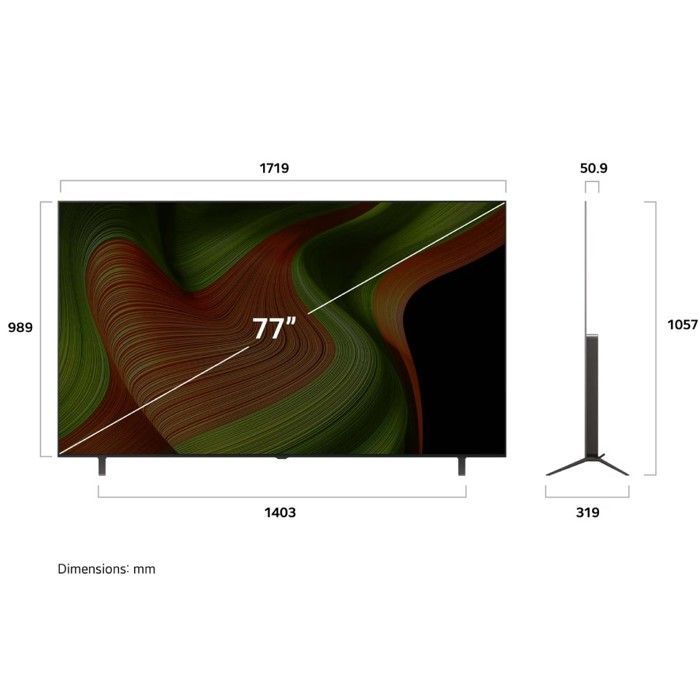 TV LG OLED AI B5 (2025) 77