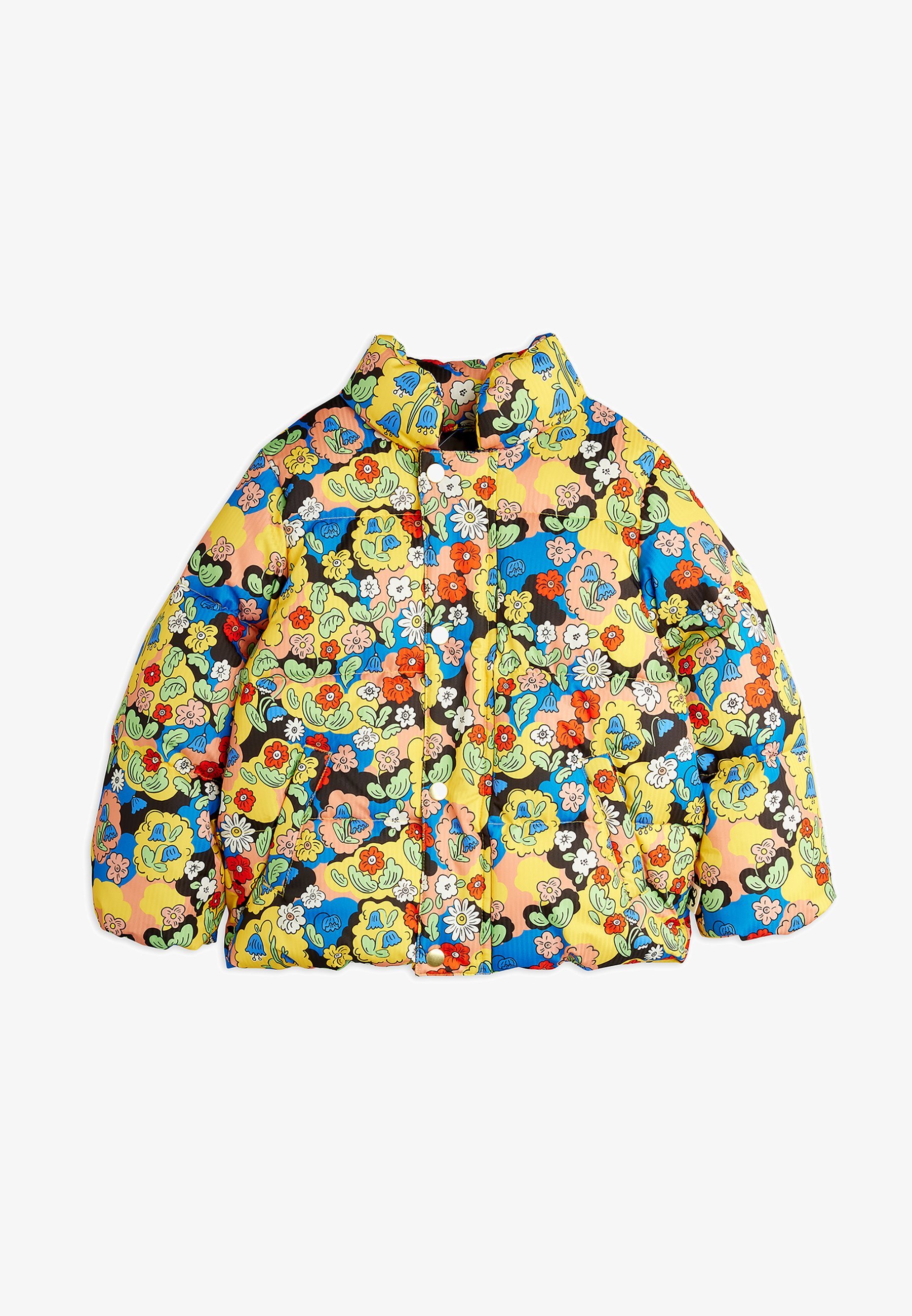Mini Rodini FLOWERS CITYPUFFER UNISEX - Kurtka zimowa - multi