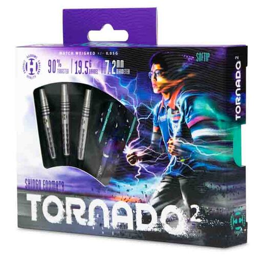 Fléchettes Harrows The Tornado 2 21g 90%