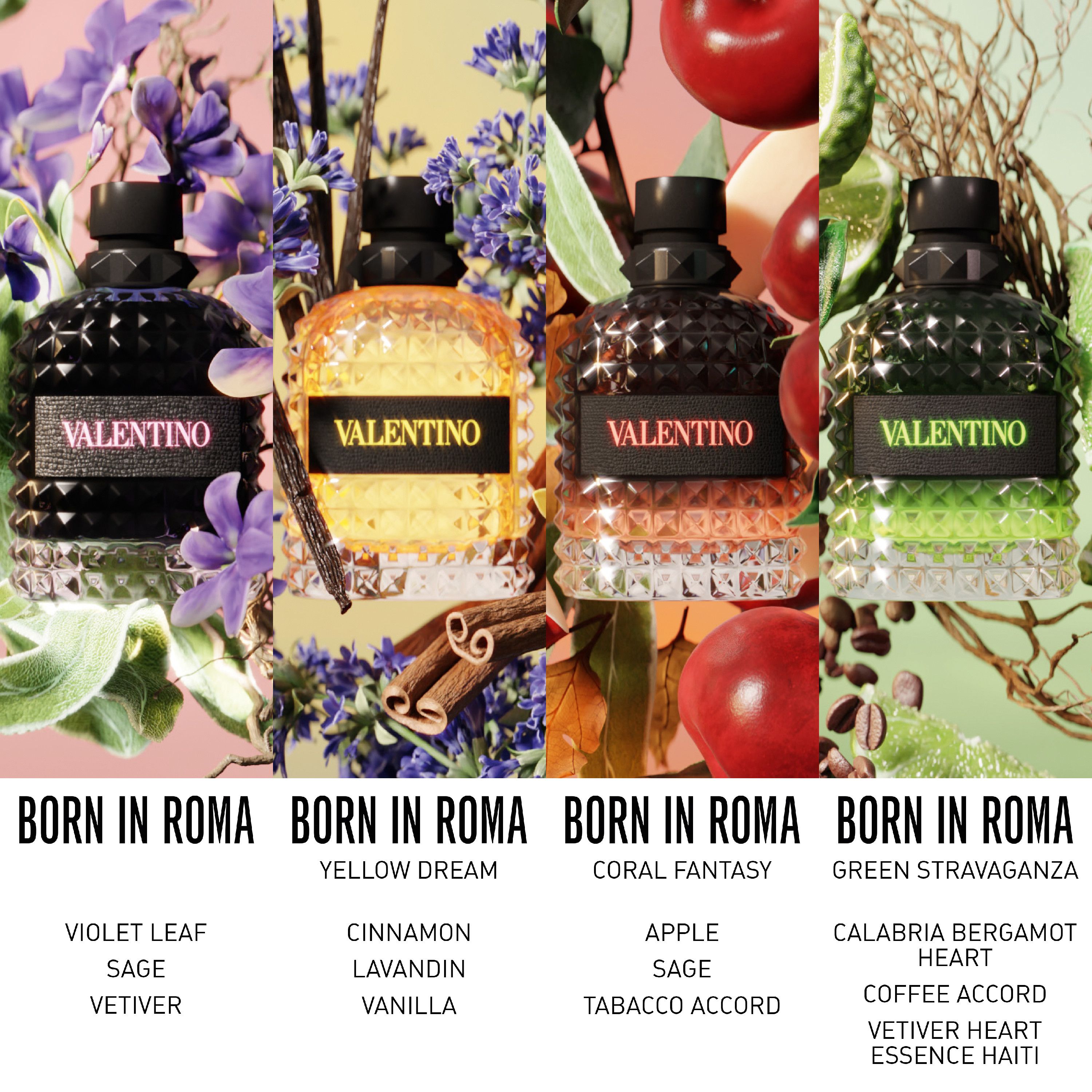 Pánsky parfum Uomo Born in Roma Eau de Toilette Kolínska voda pre mužov