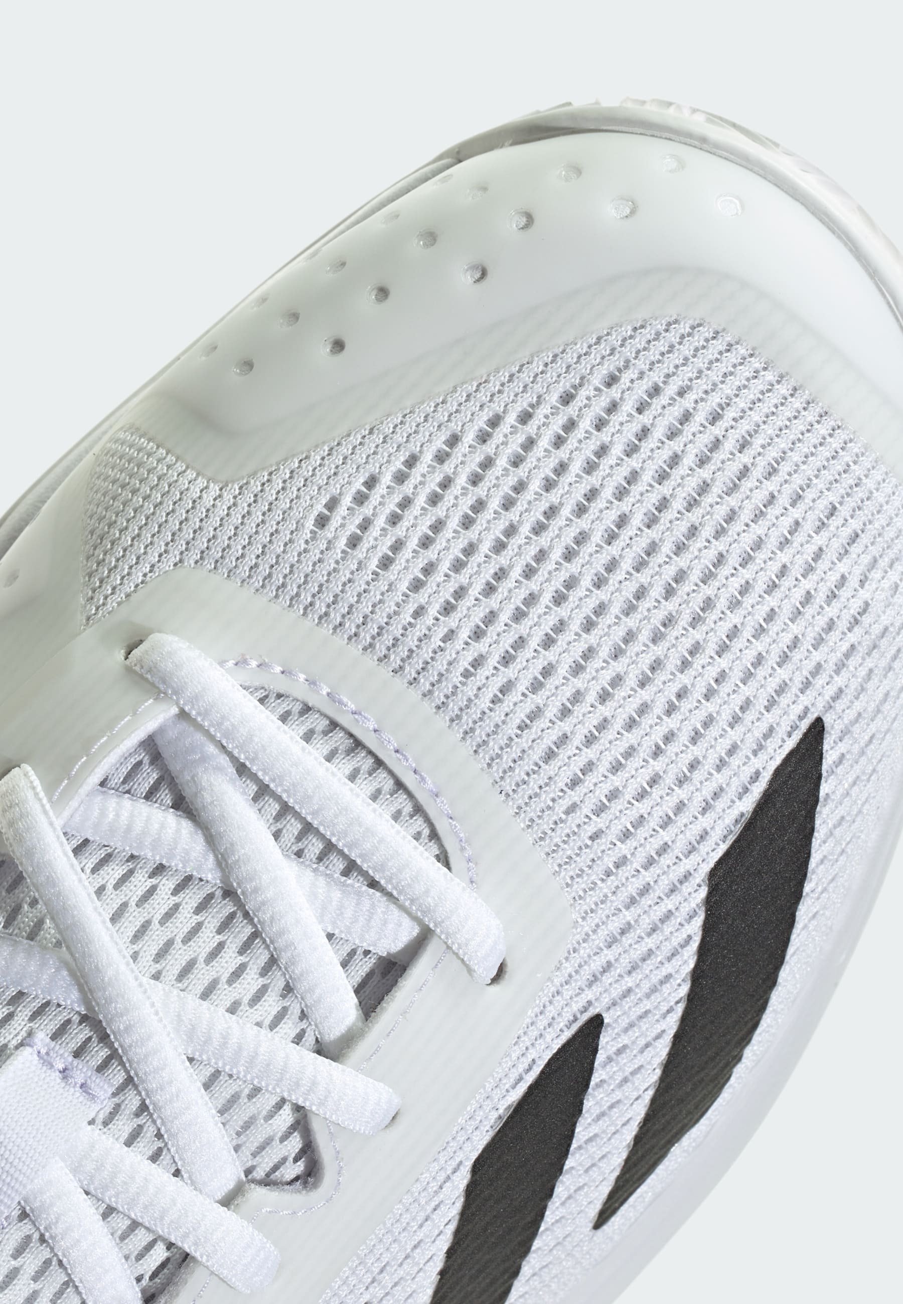 adidas Performance COURTFLASH SPEED 2 - Mitmeväljaku tennisejalatsid - jala valge/jala valge/must