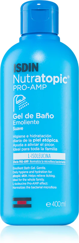 ISDIN Nutratopic PRO-AMP Upokojujúci sprchový olej