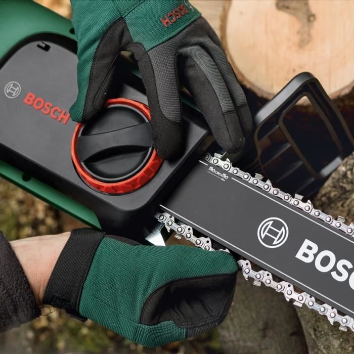 Tronçonneuse Bosch - UniversalChain 35 (1 800 W, longueur de coupe 35cm , vitesse de chaîne : 12 m/s)