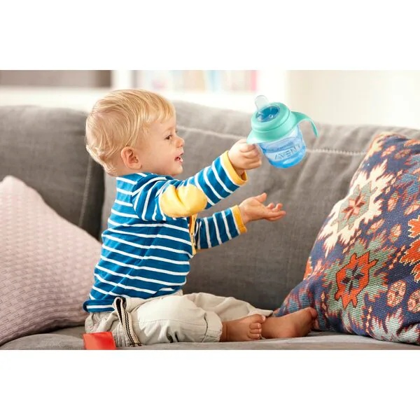 Philips Avent Scf551/05 Čašica za piće 6+M sa mekim izlivom, plava, 200ml