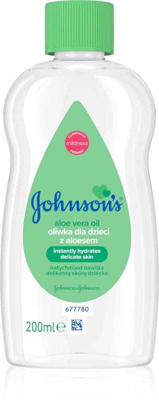 Óleo de Aloe Vera Johnson's® Care