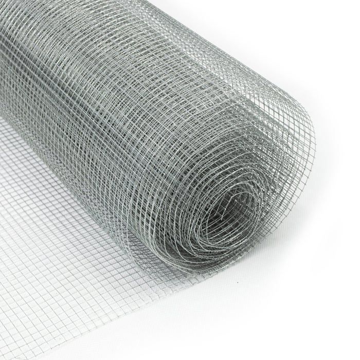 Valla de alambre de malla fina, tamaño de malla: 6,3 x 6,3 mm, 100 cm x 10 metros
