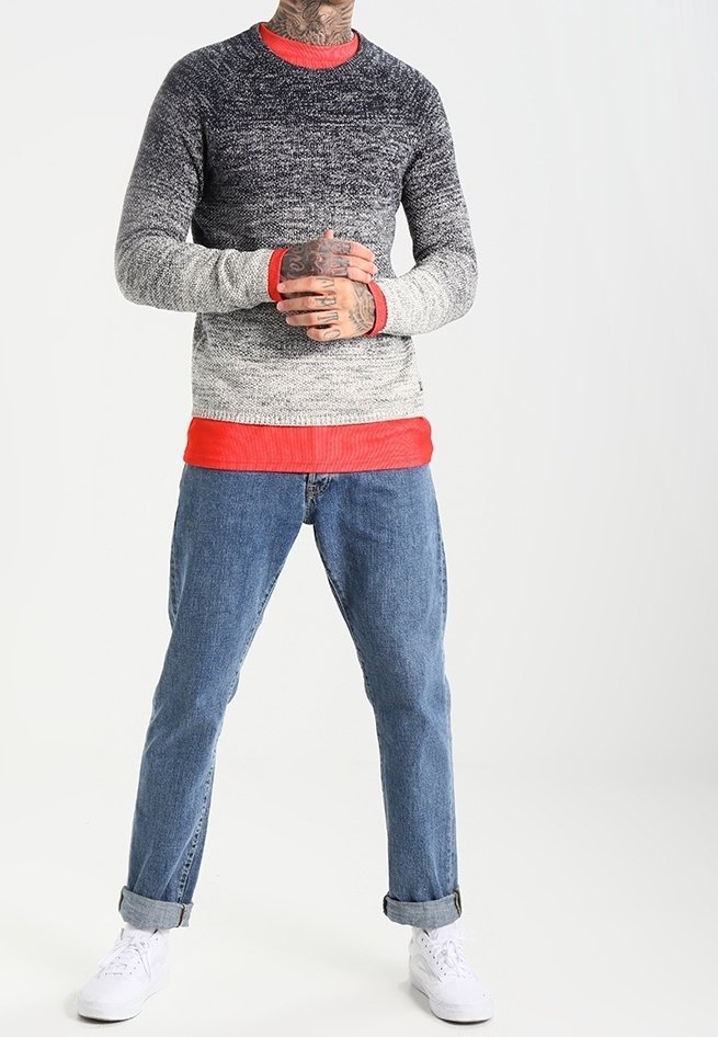 Suéter Jack & Jones - azul escuro mesclado