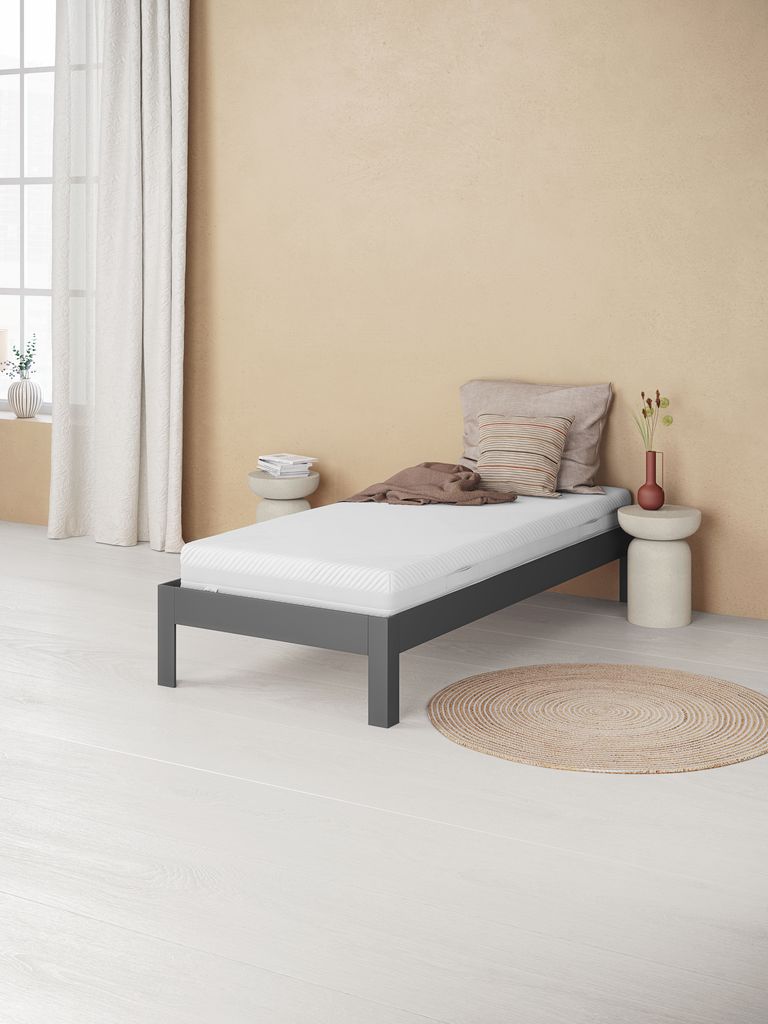 KILDEN KILDEN okvir kreveta 90x200cm tamno sivi