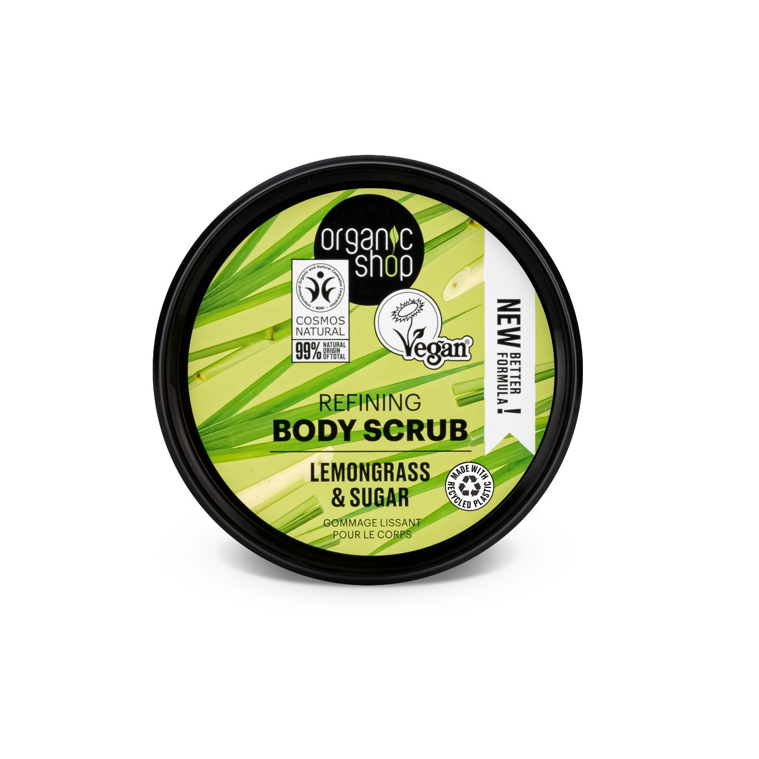 Organic Shop Gommage Corps Raffermissant Citronelle