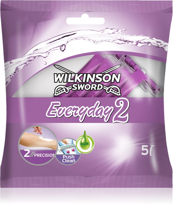 Wilkinson Sword Essentials 2 vienkartiniai skustuvai moterims