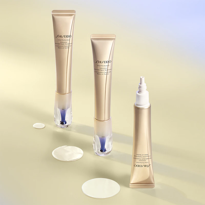 Shiseido Vital Perfection Intensive Wrinklespot Treatment Creme Anti-Rugas para Rosto e Pescoço