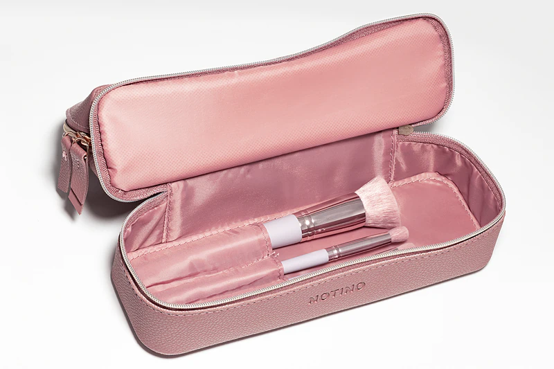 Nécessaire dupla para maquiagem Notino Glamour Collection com dois compartimentos.