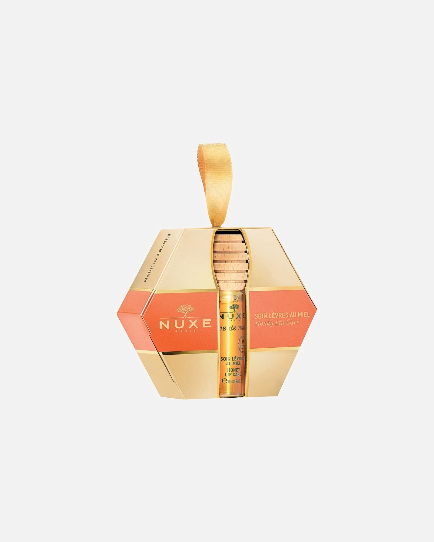 NUXE lūpų aliejus „Reve De Miel®“ su medumi ir lūpų priežiūra – 10 ml