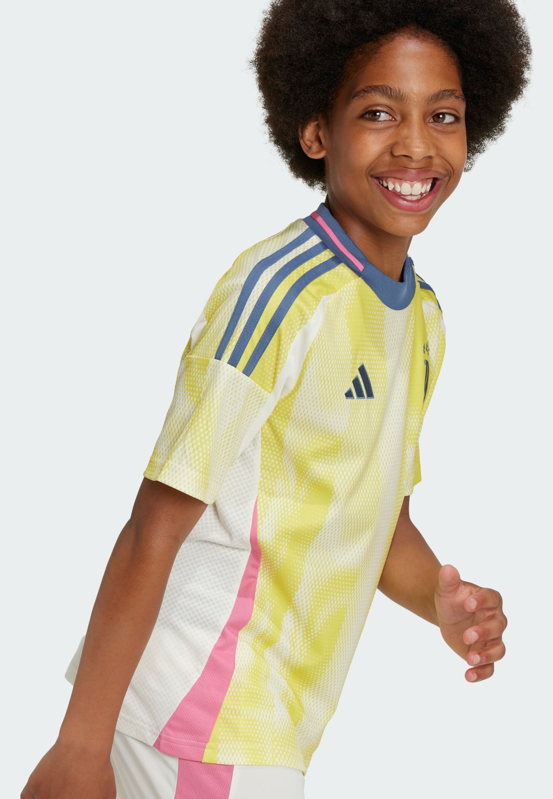 adidas Performance JUVENTUS 24/25 AWAY KIDS - Pelipaita - pure sulphur