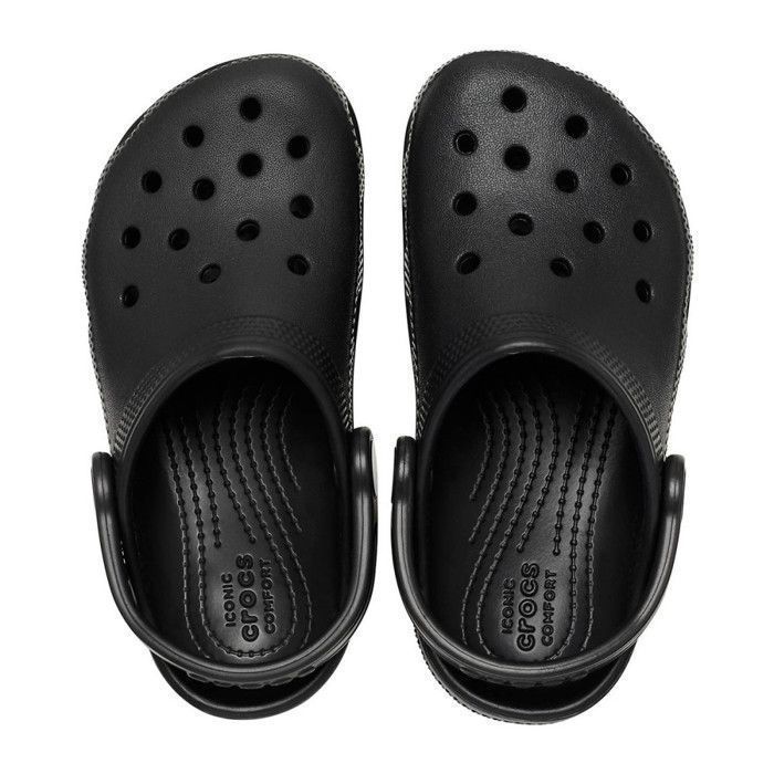 Kinderklomp - Crocs - CLASSIC - Zwart - EVA-bovenwerk - Non-marking zolen