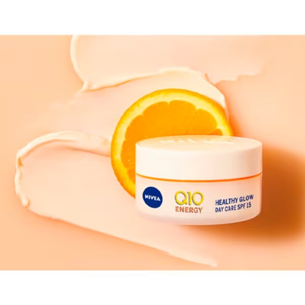 NIVEA Q10 Energy Healthy Glow dienas krēms pret grumbām<br>50ml - normālai un nogurušai ādai