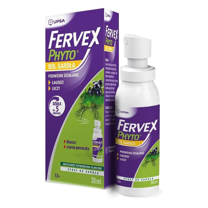 Fervex Phyto Ból Gardła Spray do gardła 30 ml
