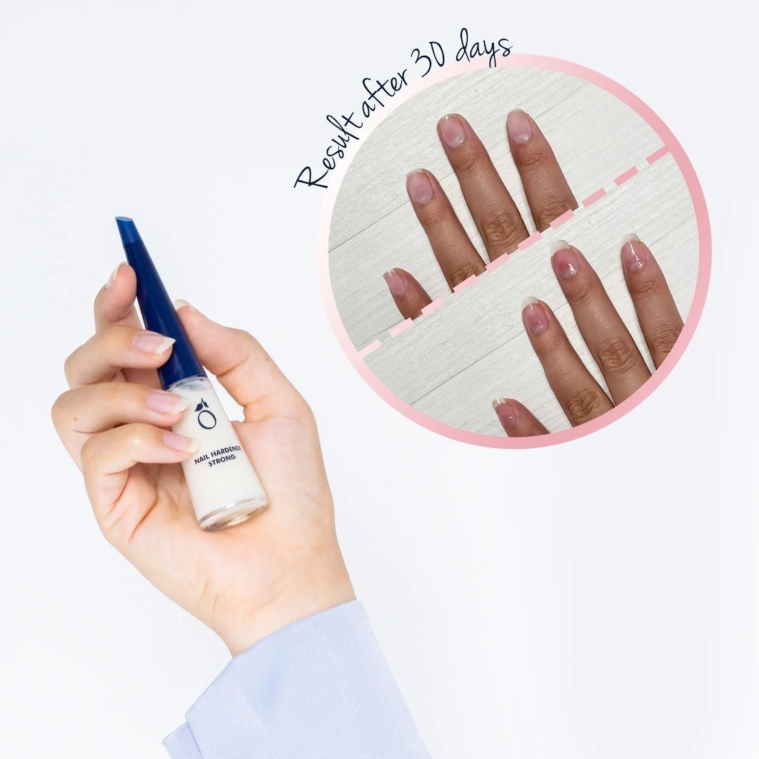 Herome Cosmetics učvršćivač za nokte Njega ruku Snažni učvršćivač za nokte - 10 ml