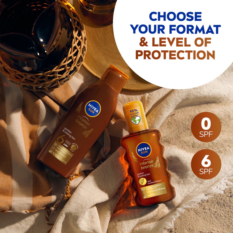 NIVEA SUN Tropical Bronze лосион за заштиту од сунца SPF 6