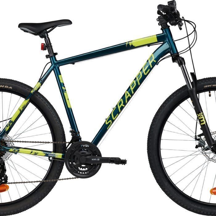 Vélo VTT 27.5'' SCRAPPER XC 3.1 LTD cadre en aluminium - Fourche Télescopique 21 Vitesses, equipé Shimano et double freins à