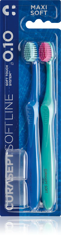 Curasept Softline 0.10 Maxi Soft zubní kartáček 2 ks