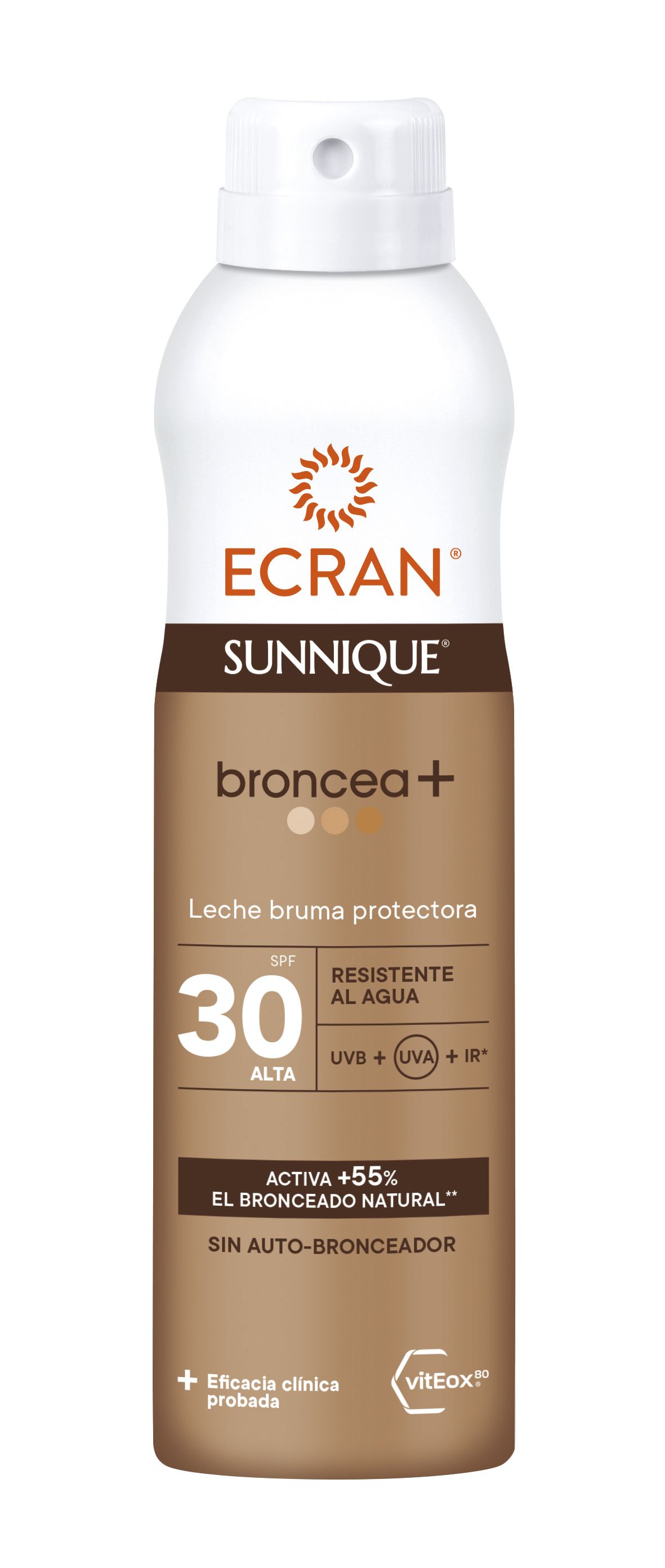 Sunnique заштитно бронзирајуће млеко у магли SPF 30 Бронзери