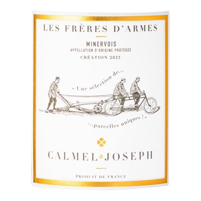 Calmel & Joseph Les Terroirs Les Frères d'Armes 2023 Minervois - Vin rouge de Languedoc