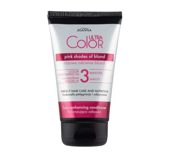 Joanna Ultra Color odżywka koloryzująca różowe odcienie blond 100g