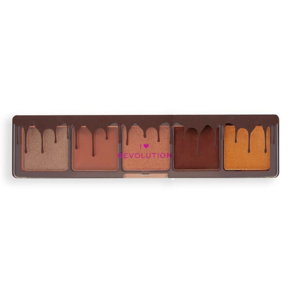 Heart Mini Chocolate Lidschattenpalette Schokoladenfudge