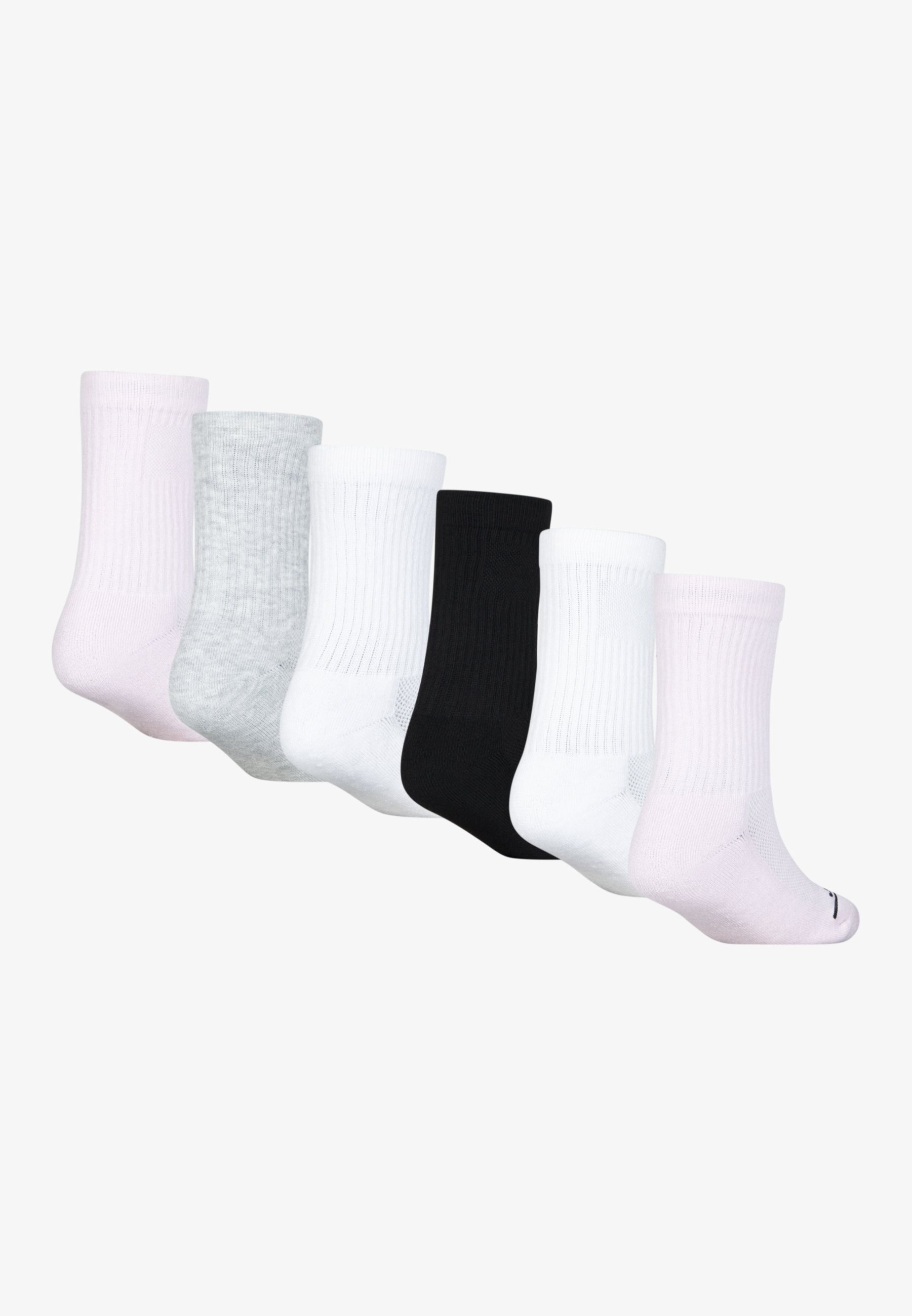 Jordan CREW 6 PACK - Sportovní ponožky - růžová pěna