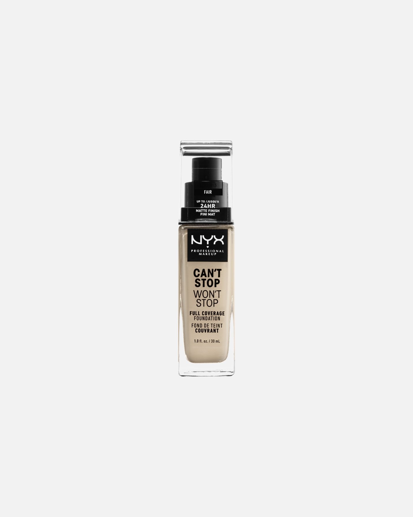 NYX Professional Makeup Foundation Wedding Can't Stop Won't Stop Full Coverage - 30 ml