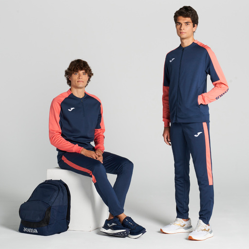 Joma Eco Championship Lange Bukser Marineblå Fluorescerende Orange
