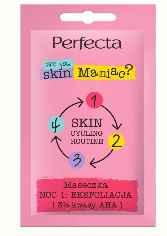 Perfecta Beauty Skin Cycling Zestaw maseczek w kartoniku