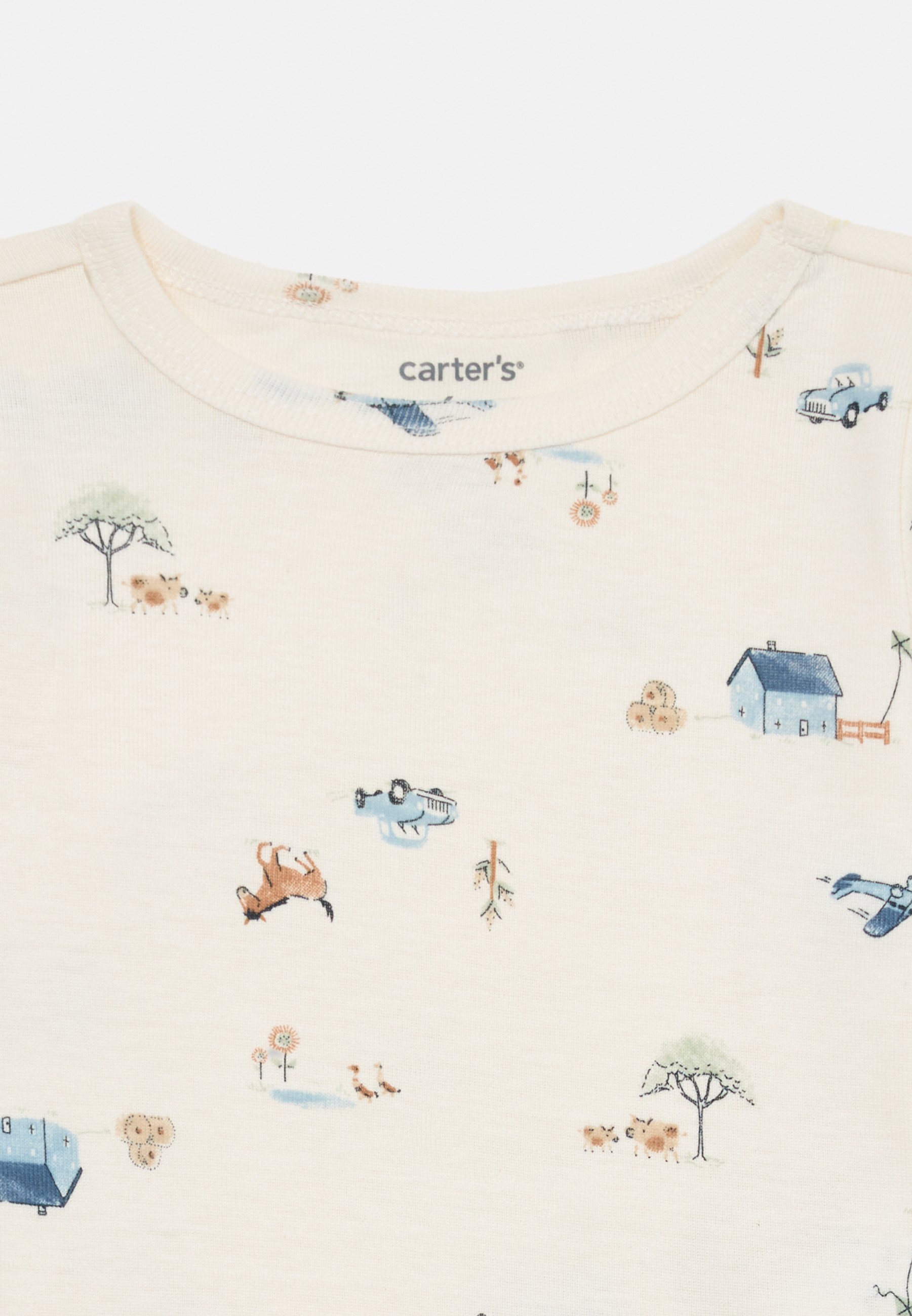Carter's complete set - tuinbroek - donkerblauw/gebroken wit