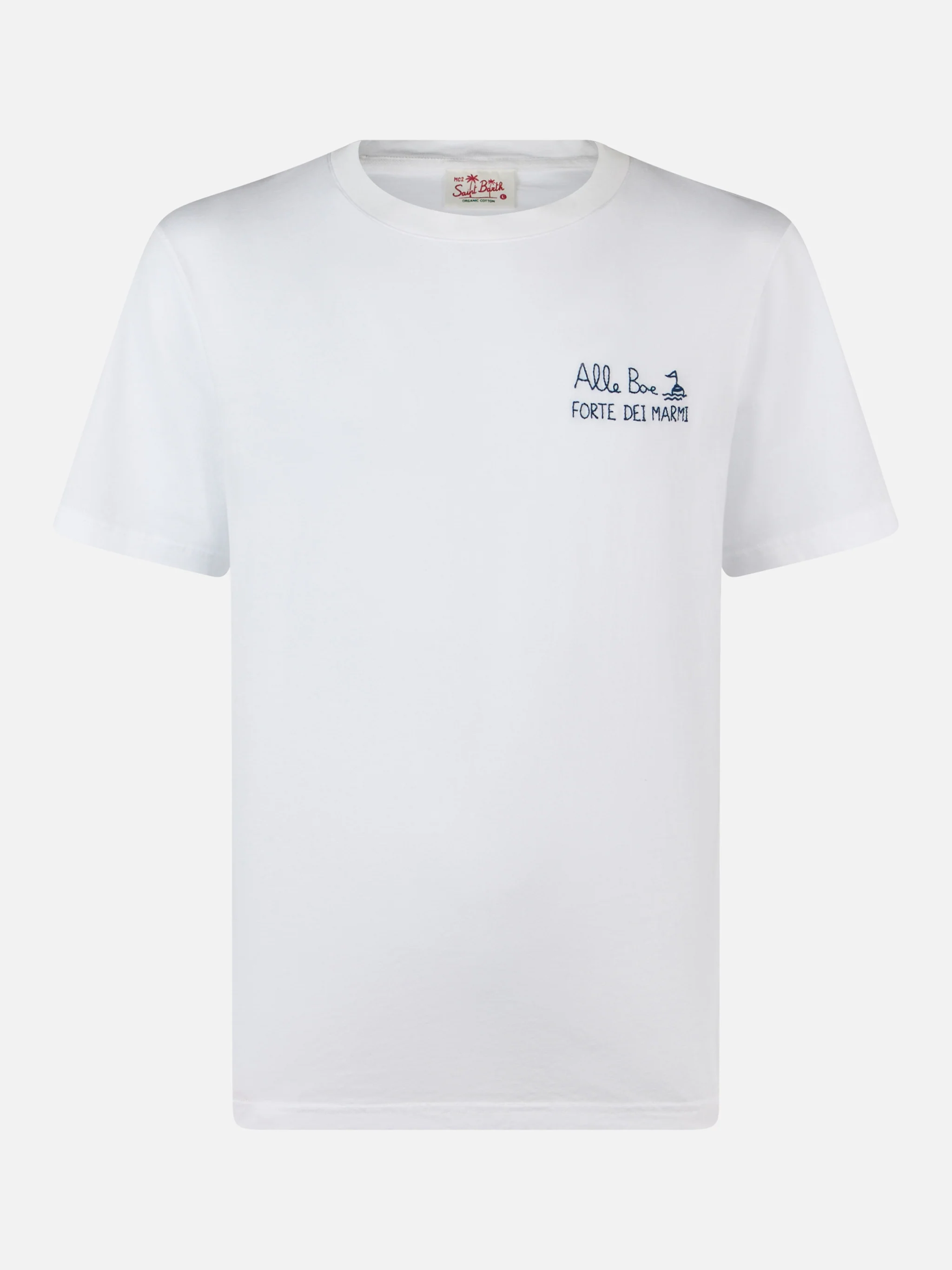 Portofino heren T-shirt van klassiek katoenen jersey met