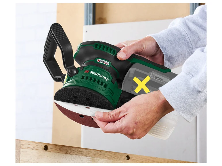 PARKSIDE® Ασύρματο Έκκεντρο Τριβείο PAEXS 20-Li B2, 20 V