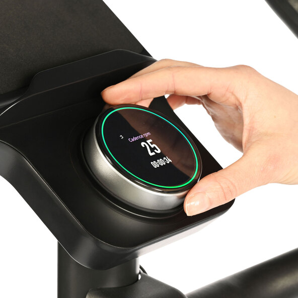 LED chytrý ergometr ET 3.2, dřevěný vzhled