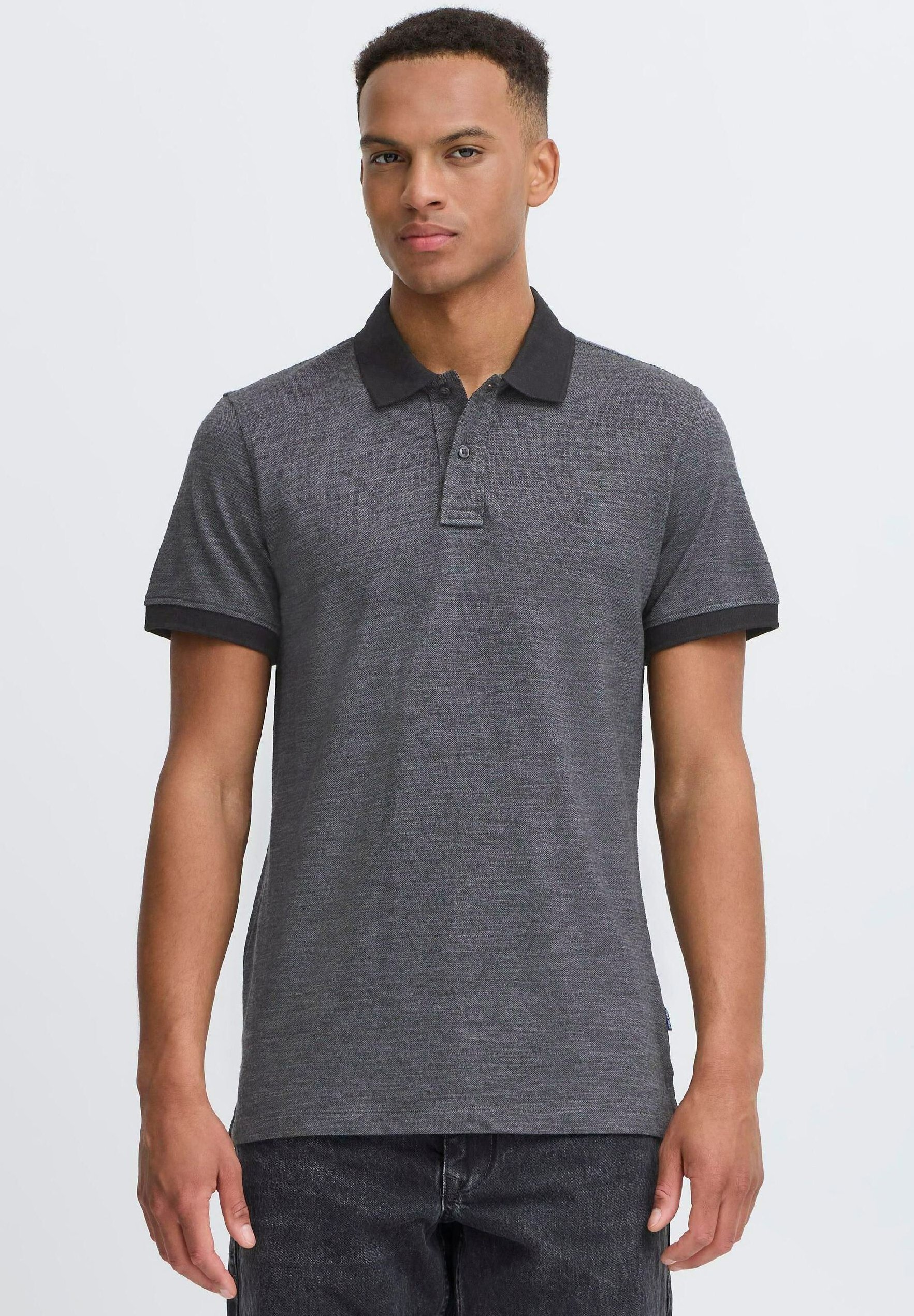 Mélange BHALFREDO - Polo - mélange charbon