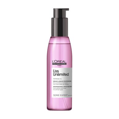 L'Oréal Professionnel Serie Expert Liss Unlimited Smoothing Serum Oil -sileyttävä ja pörröisyyttä ehkäisevä seerumiöljy 125 ml