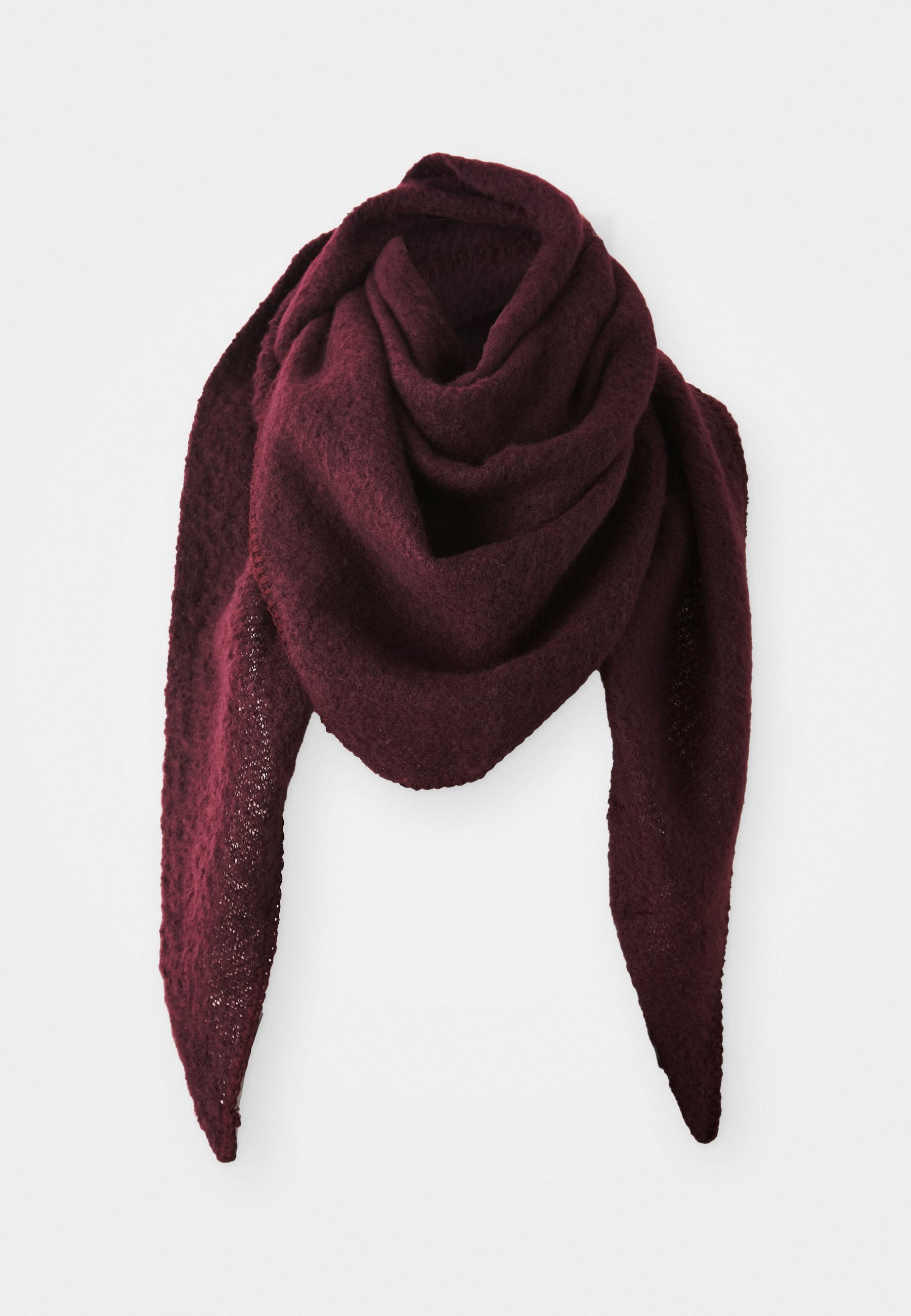 Vero Moda VMCALLY TRIANGLE SCARF - Foulard - winetatting detail:black melange