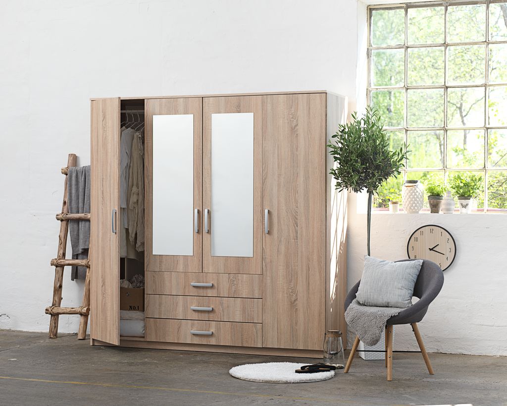 VELLERUP VELLERUP spintelė 200x200 šviesaus ąžuolo spalva