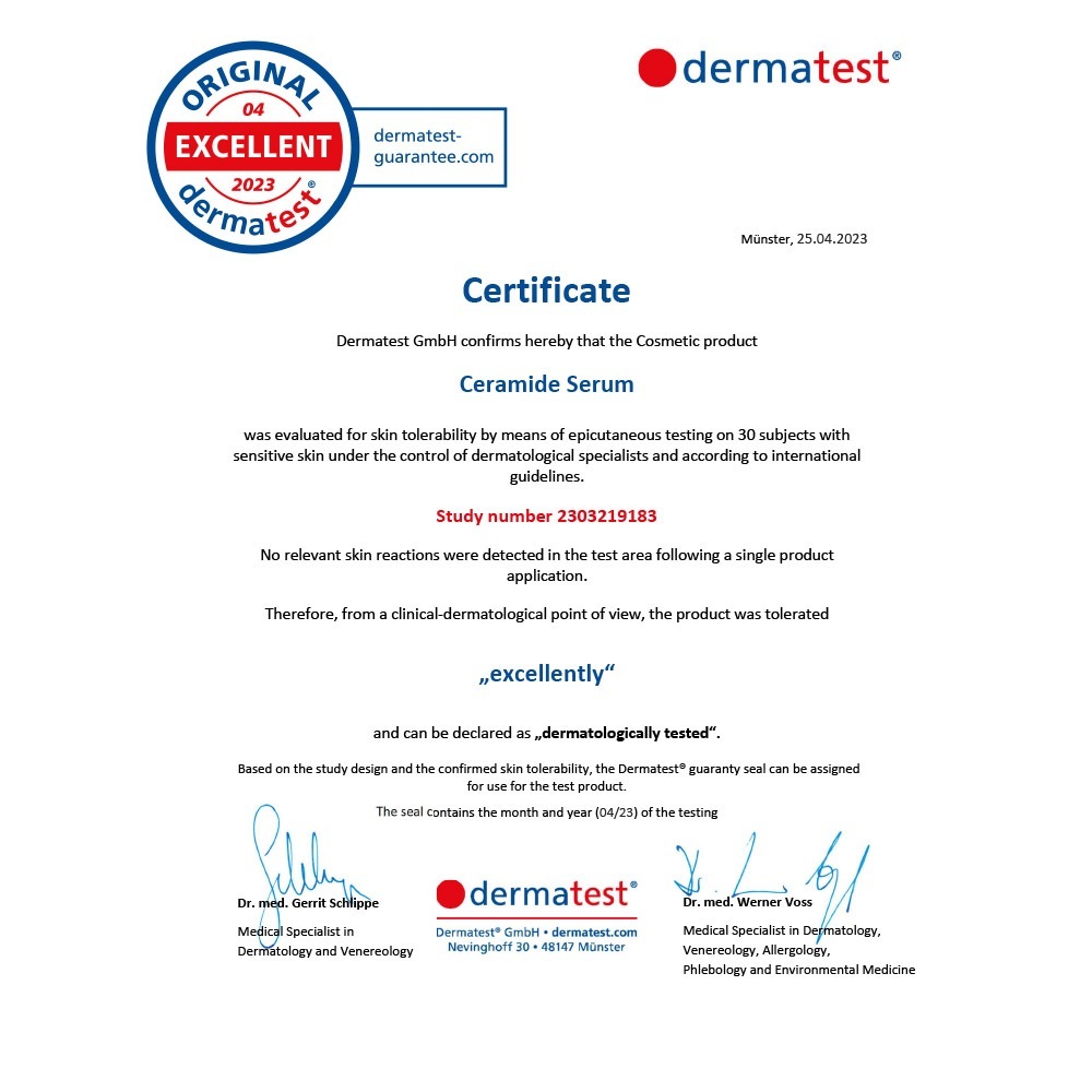 Juniglück mitrinošais serums ar keramīdu serumu - 50 ml