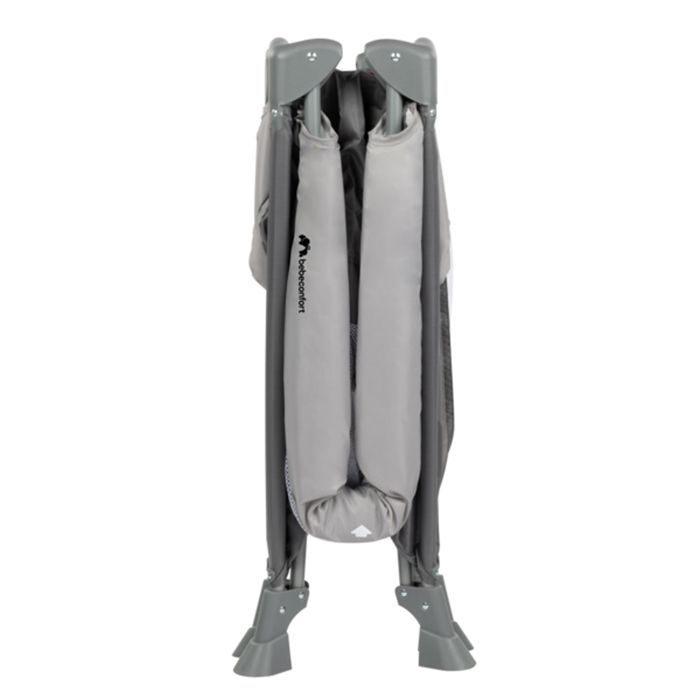 BEBECONFORT Soft dreams Lit bébé, Lit parapluie, De la naissance à 3 ans (jusqu'à 15kg), Gray Mist + sac de transport