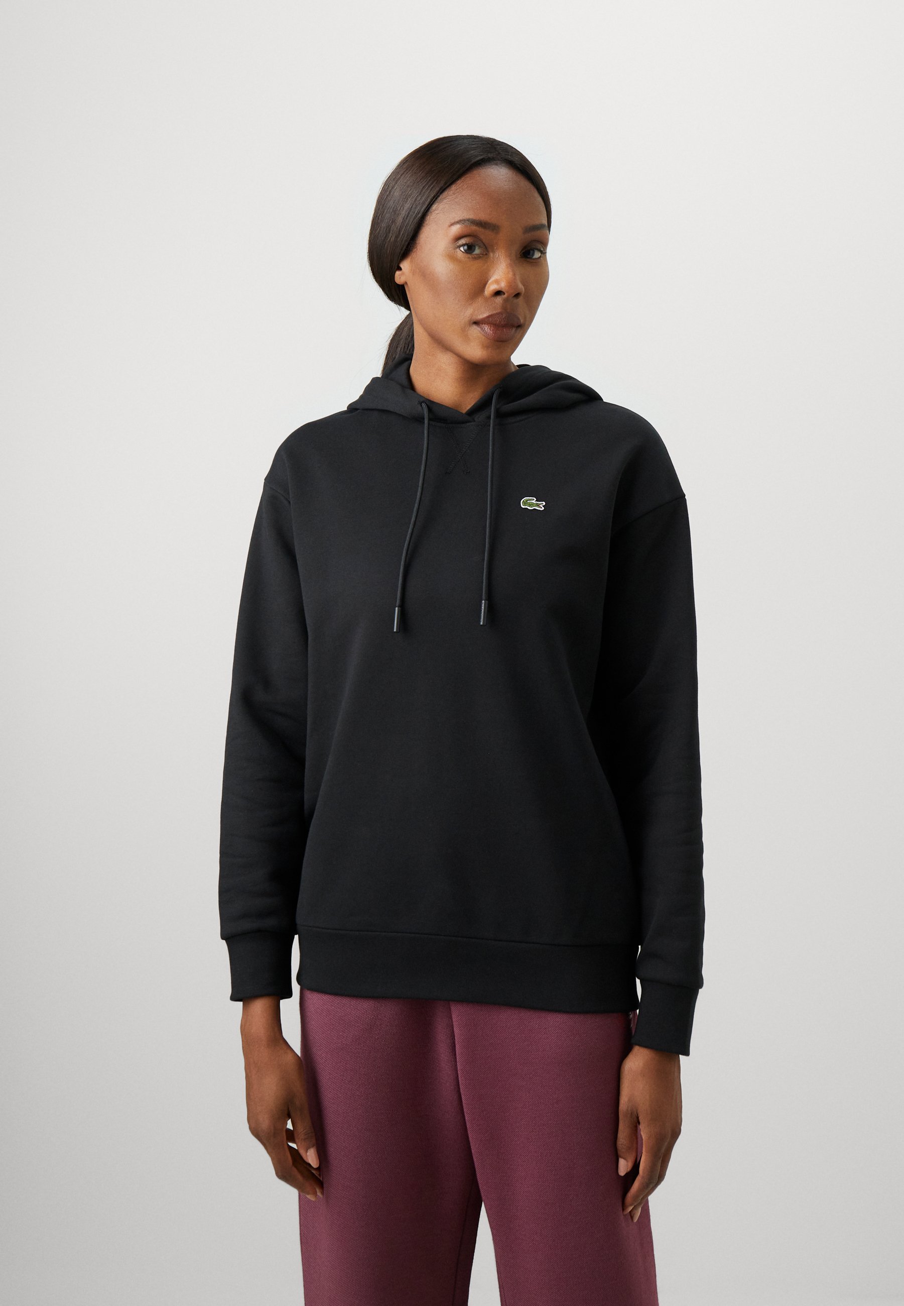 Lacoste Sport CLASSIC - Hoodie - zwart
