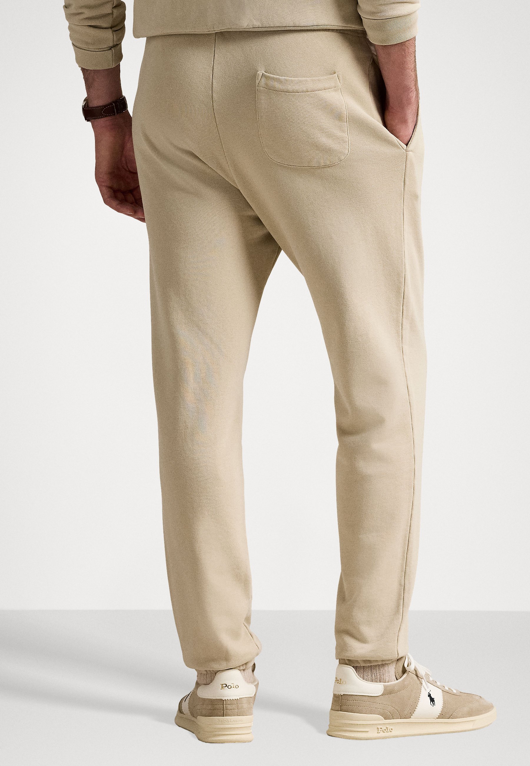 Polo Ralph Lauren Loopback joggingbroek - trainingsbroek - steengoedgrijs
