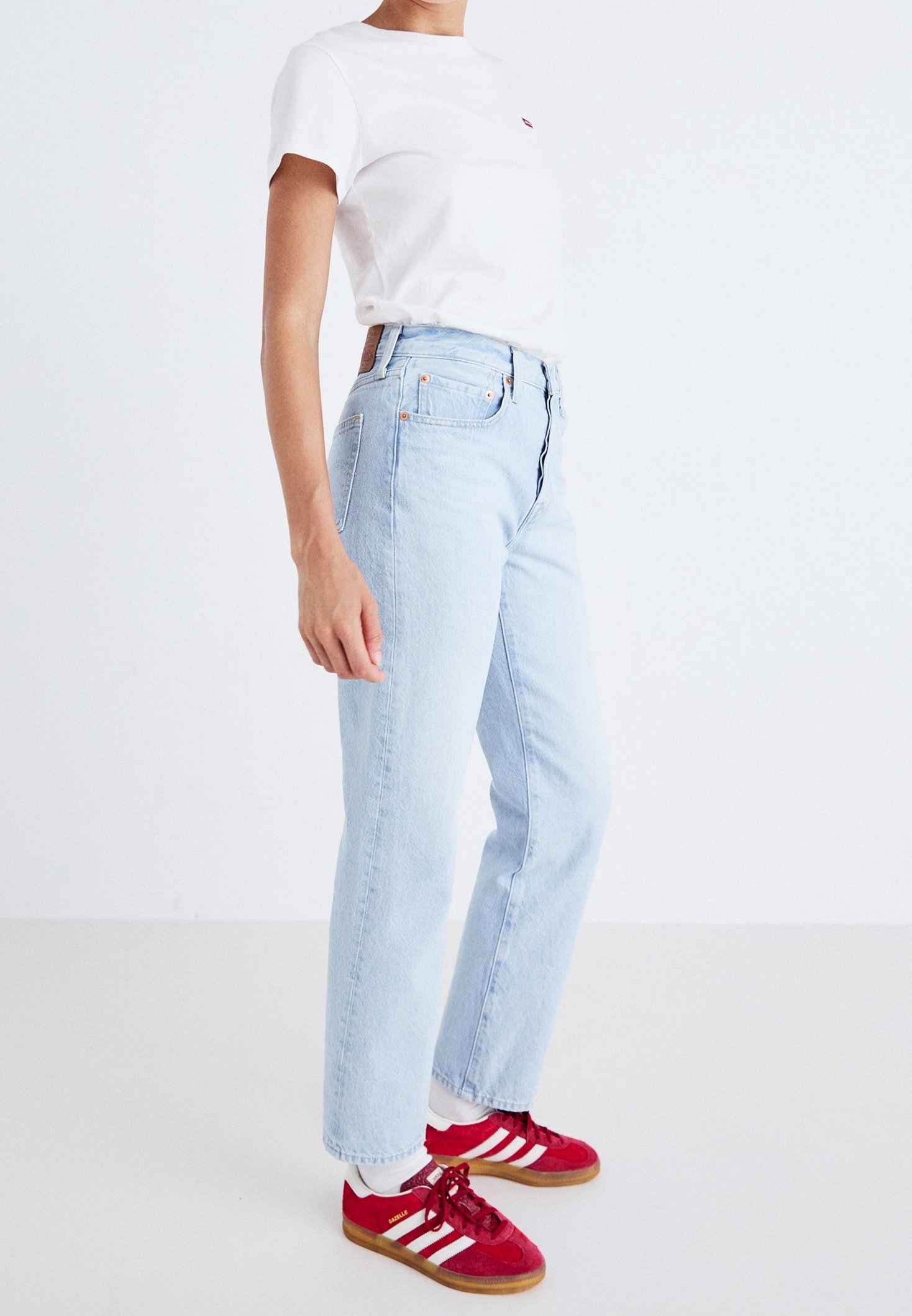 Jean Levi's® coupe droite - denim bleu clair