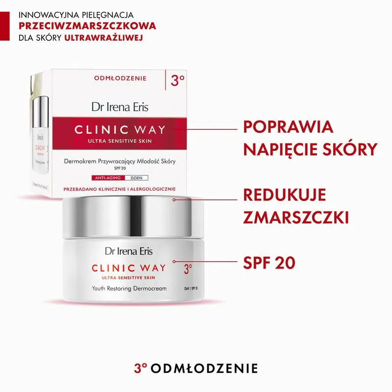 Dr Irena Eris Clinic Way 3° Dermokrem na dzień
