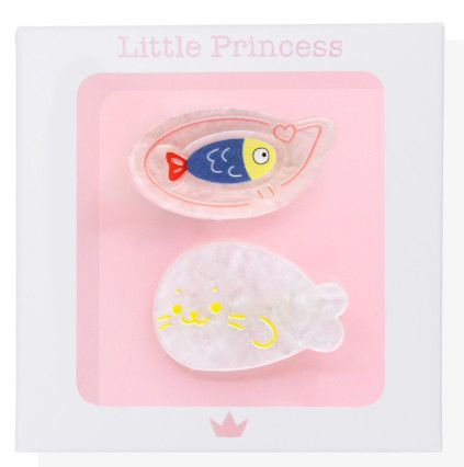 Mala princeza Set od 2 štipaljke za ribu Dodaci